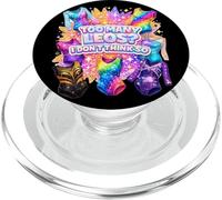 Divertente Ginnastica Ragazza Troppi Leo? Non Penso Così PopSockets PopGrip per MagSafe