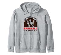 Divertente Giocatore di Baseball - I Mozziconi sembrano Migliori nei Pantaloni da Baseball Felpa con Cappuccio