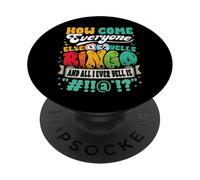 Divertente Giocatore di Bingo Come mai tutti urlano Regalo PopSockets PopGrip Adesivo