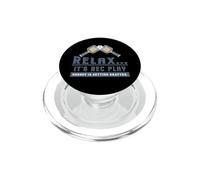 Divertente Giocatore di Pickleball Rilassati Il suo gioco PopSockets PopGrip per MagSafe