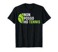 Divertente Giocatori Tennis Tennista Non Posso Uomo Regalo Maglietta