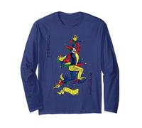 Divertente Gioco di Carte Nerdy Joker Geek Maglia a Manica