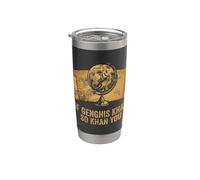 Divertente gioco di parole AP World History Se Gengis Khan così Khan tu Bicchiere termico in acciaio inox doppia parete