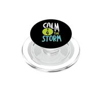 Divertente gioco di parole BINGO Calma B4 la tempesta PopSockets PopGrip per MagSafe
