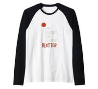 Divertente Gioco di Parole Bingo Il Mio Cavaliere in Brillante blotter Maglia con Maniche Raglan
