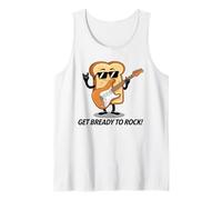 Divertente Gioco di Parole del Chitarrista Get Bready To Rock Canotta