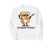 Divertente Gioco di Parole del Chitarrista Get Bready To Rock Felpa