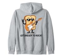 Divertente Gioco di Parole del Chitarrista Get Bready To Rock Felpa con Cappuccio