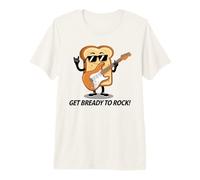 Divertente Gioco di Parole del Chitarrista Get Bready To Rock Maglietta Premium