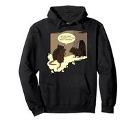 Divertente Gioco di Parole del Fumetto di adorazione di Gesù - Ratti Parlare di Formaggi Felpa con Cappuccio