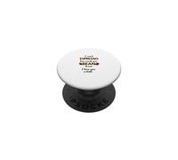 Divertente gioco di parole di caffè I Love You, un regalo di caffè espresso in grani PopSockets PopGrip Adesivo