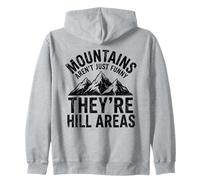 Divertente Gioco di Parole di Montagna escursionisti Sono Aree di collina Umorismo Felpa con Cappuccio