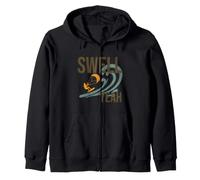 Divertente Gioco di Parole Kiteboarding Sì Felpa con Cappuccio