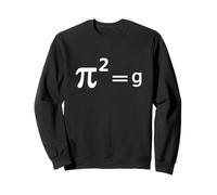 Divertente Gioco di Parole Matematica - Pi Joke pi al Quadrato = g Matematica Pun Joke Felpa