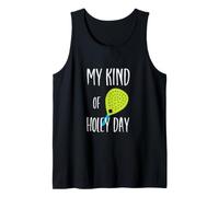Divertente Gioco di Parole Padel Il Mio Tipo di Holey Day Canotta