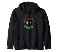 Divertente Gioco di Parole Padel Mid Court Crisi Felpa con Cappuccio