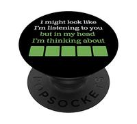 Divertente gioco di parole quotidiano "word nerd" cruciverba PopSockets PopGrip Adesivo