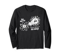 Divertente Gioco di Parole scientifico You Matter Energy Design Maglia a Manica