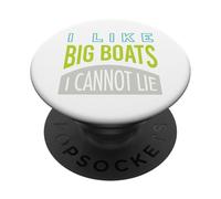 Divertente gioco di parole sulla nautica per chi va in barca PopSockets PopGrip Adesivo