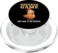 Divertente gioco di pollo non guardare il meme di pollo PopSockets PopGrip per MagSafe