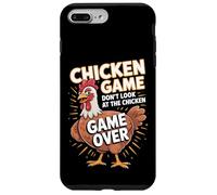 Divertente gioco di pollo non guardare il pollo stupido scherzo Custodia per iPhone 7 Plus/8 Plus