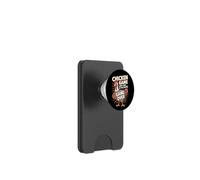 Divertente gioco di pollo non guardare il pollo stupido scherzo PopSockets PopWallet per MagSafe