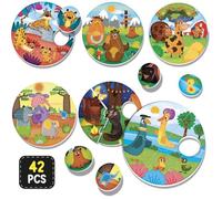 Divertente gioco di puzzle - LISCIANI - Abbina cuccioli e mamme