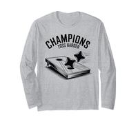 Divertente Gioco di torneo di Cornhole Giocatore Campione per Uomini Donne Maglia a Manica