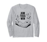 Divertente Gioco di torneo di Cornhole Giocatore Campione per Uomini Donne Maglia a Manica