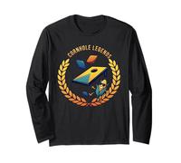 Divertente Gioco di torneo di Cornhole Giocatore Campione per Uomini Donne Maglia a Manica