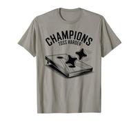 Divertente Gioco di torneo di Cornhole Giocatore Campione per Uomini Donne Maglietta