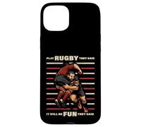 Divertente gioco Rugby They Said It Will Fun Be Bokke World Custodia per iPhone 15 Plus