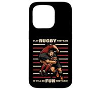Divertente gioco Rugby They Said It Will Fun Be Bokke World Custodia per iPhone 15 Pro