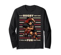 Divertente gioco Rugby They Said It Will Fun Be Bokke World Maglia a Manica