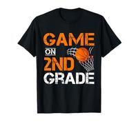 Divertente Gioco su Secondo Grado Basket Ritorno A Scuola Bambini Maglietta