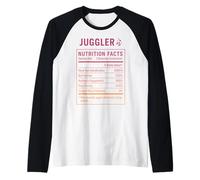 Divertente giocoliere Maglia con Maniche Raglan