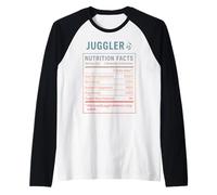 Divertente giocoliere Maglia con Maniche Raglan