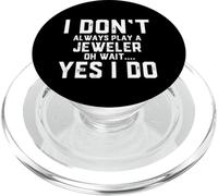 Divertente gioielliere costume oro & argento gioielli artigianale creatore PopSockets PopGrip per MagSafe