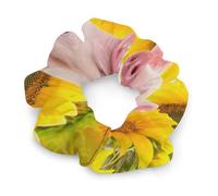 Divertente girasoli maiali elastici elastici elastici per capelli morbidi non feriscono i capelli graziosi accessori per capelli per le donne