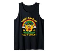 Divertente Goblin Celtico dicendo Strano nobilitato Canotta