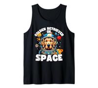 Divertente Golden Retriever Space Design Golden Retriever Lover Canotta