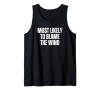 Divertente Golf Corrispondente Molto Probabilmente per incolpare Il Vento Canotta