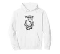 Divertente Golf Moose The Older I Get Humor Joke Felpa con Cappuccio