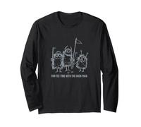 Divertente Golf Pun Par-Tee Tempo con Il Pacchetto Hack Maglia a Manica