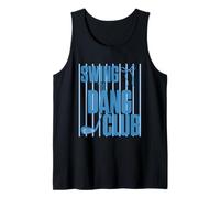 Divertente Golf Swing The Dang Club Blu Golf Mom Canotta