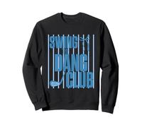 Divertente Golf Swing The Dang Club Blu Golf Mom Felpa