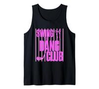 Divertente Golf Swing The Dang Club Rosa Golf Mom Canotta