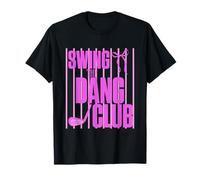 Divertente Golf Swing The Dang Club Rosa Golf Mom Maglietta