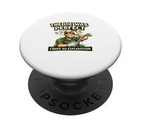 Divertente golf umorismo bugia era perfetta Non ho spiegazioni Meme PopSockets PopGrip Adesivo