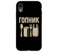 Divertente Gopnik Abbigliamento Russo Thug Style Gopnik Accessori Custodia per iPhone XR